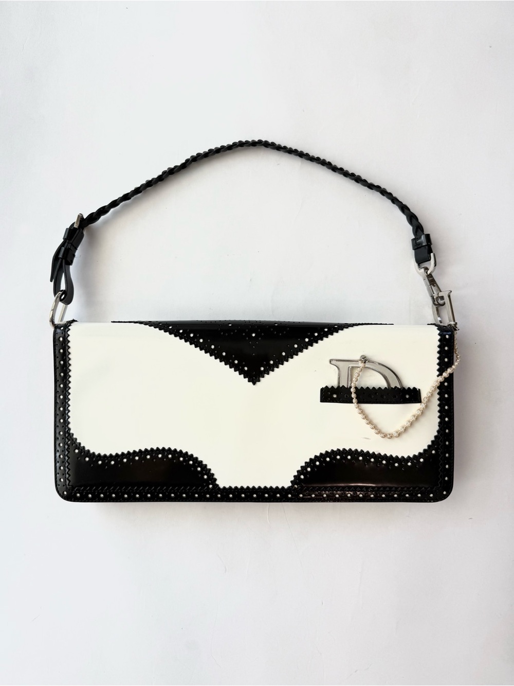 RARE Dior Runway D’Trick Shoulder Bag / Clutch